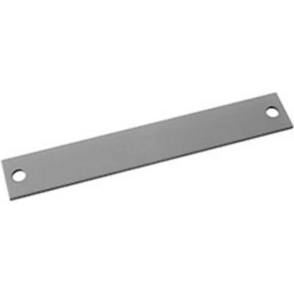 Yale Commercial Rockwood Door Edge Filler Plate, 8"L x 1"W x 2"H, 8" Dia, Steel 85923